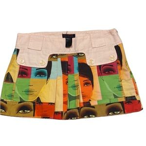 custo barcelona multicolor skirt!